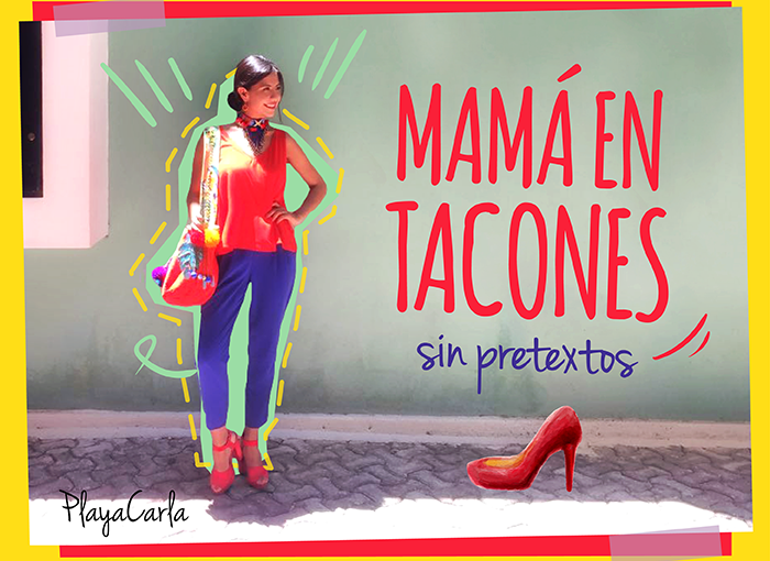 Mamá en tacones, el estilo NO está peleado con la maternidad.