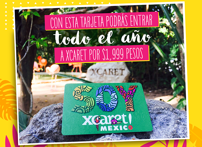 ¿Cómo entrar todo el año a Xcaret por $1999 pesos? 👙❤️